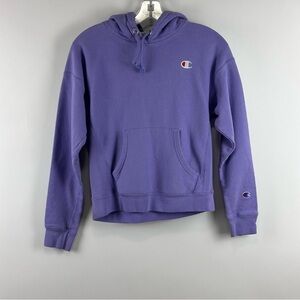 Champion Reverse Weave Women's Pullover Hoodie w/ C Logo